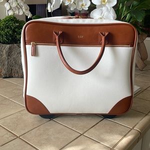 Mark and graham work bag with wheels firm price